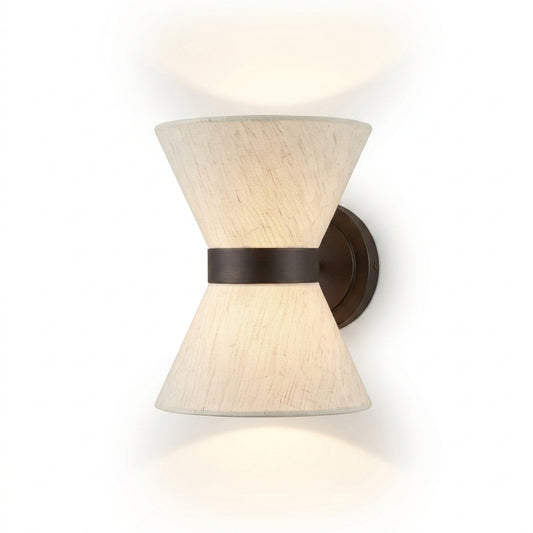 Auralis Hourglass Wall Sconce