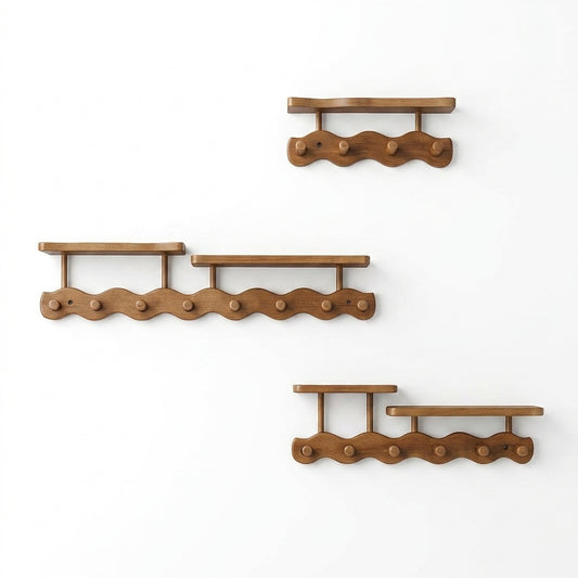 Hinora Wall Mounted Shelf Rack