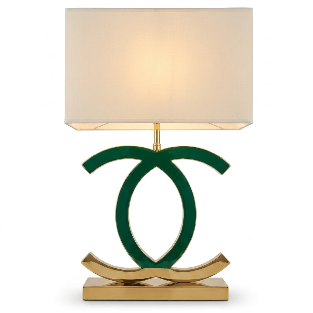 Lunaris Luxury Table Lamp Ring Base