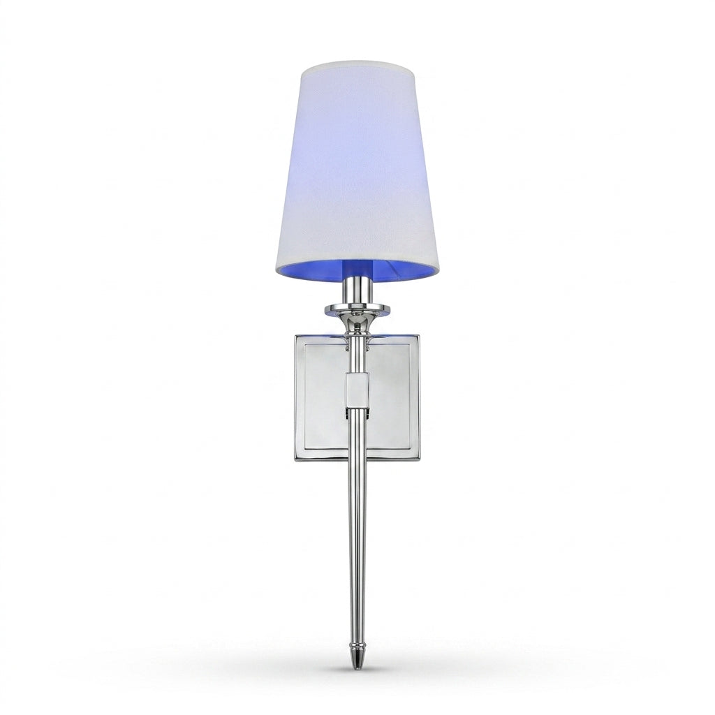 Modern Fabric Wall Sconce RGB LED Light