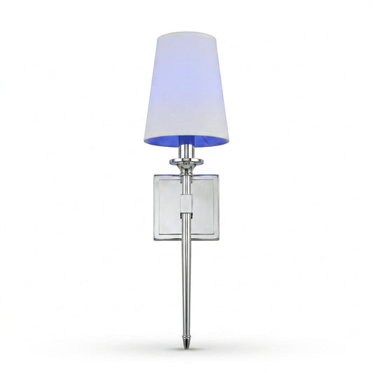 Modern Fabric Wall Sconce RGB LED Light