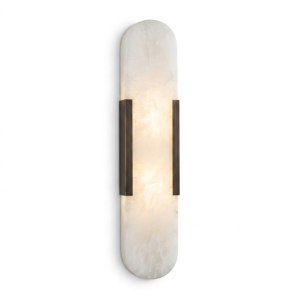 Serenova Alabaster Wall Sconce