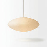 Organic Rice Paper Pendant Light