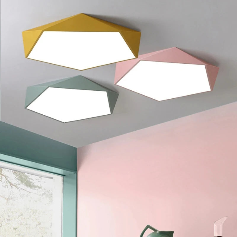 Ciren | Flush Mount Ceiling Light with Dimmable Feature & Remote Control – Modern Design for Versatile Home Lighting 9