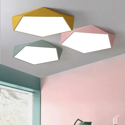 Ciren | Flush Mount Ceiling Light with Dimmable Feature & Remote Control – Modern Design for Versatile Home Lighting 9