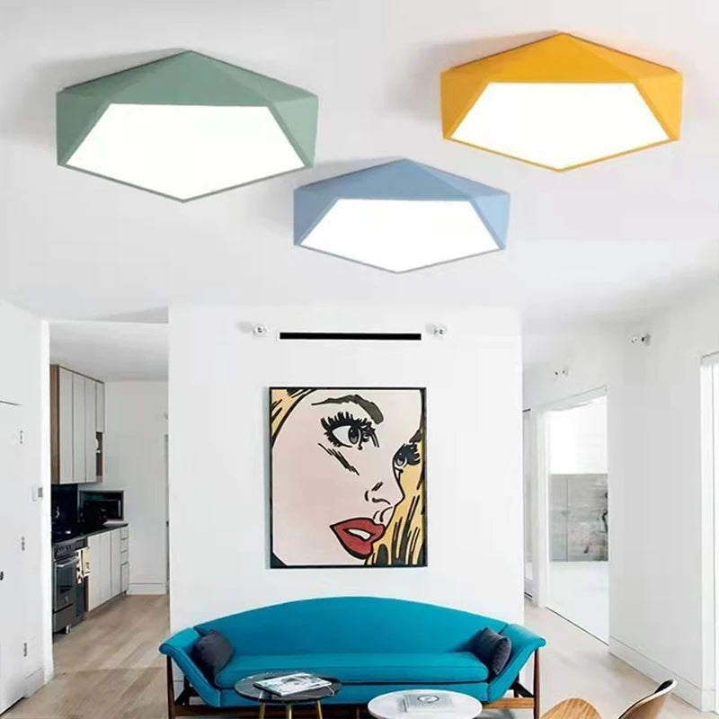 Ciren | Flush Mount Ceiling Light with Dimmable Feature & Remote Control – Modern Design for Versatile Home Lighting 8