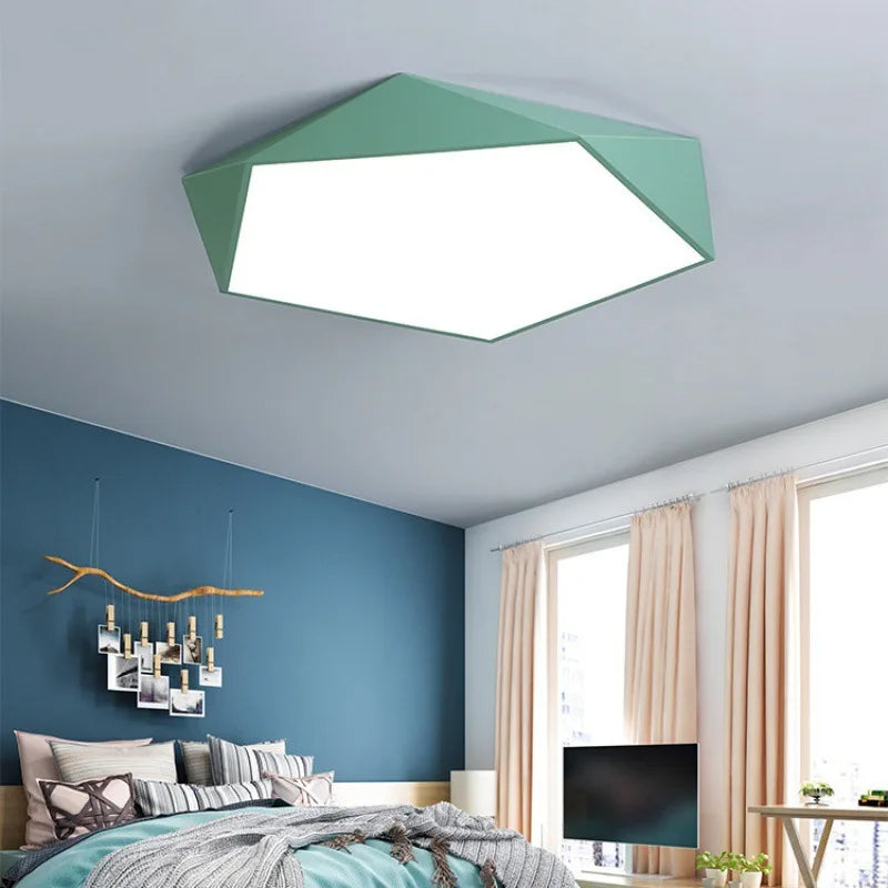 Ciren | Flush Mount Ceiling Light with Dimmable Feature & Remote Control – Modern Design for Versatile Home Lighting 4