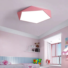 Ciren | Flush Mount Ceiling Light with Dimmable Feature & Remote Control – Modern Design for Versatile Home Lighting 1