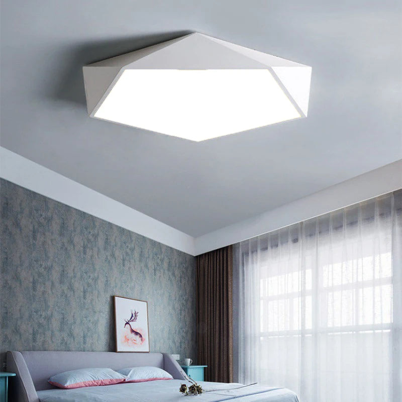Ciren | Flush Mount Ceiling Light with Dimmable Feature & Remote Control – Modern Design for Versatile Home Lighting 6