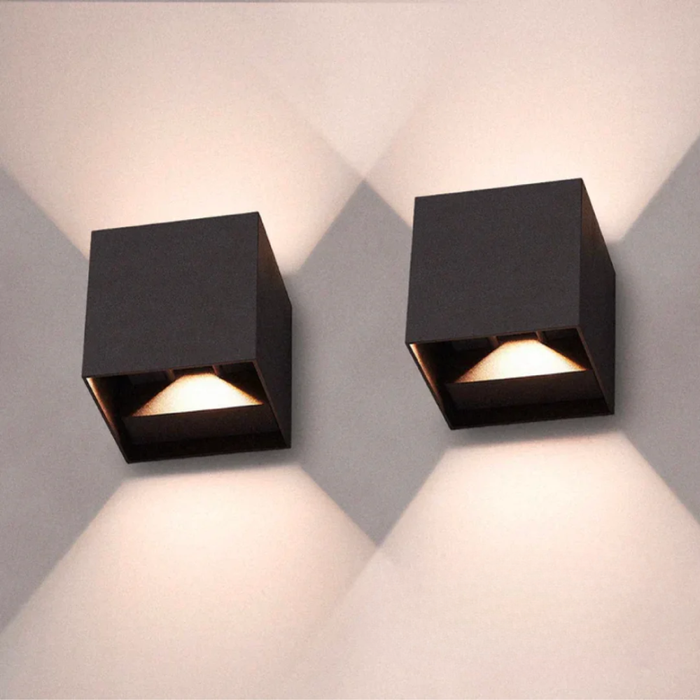 Elegant LED Cube Light Set – Wireless Design with Adjustable Brightness for Stylish Ambiance 1