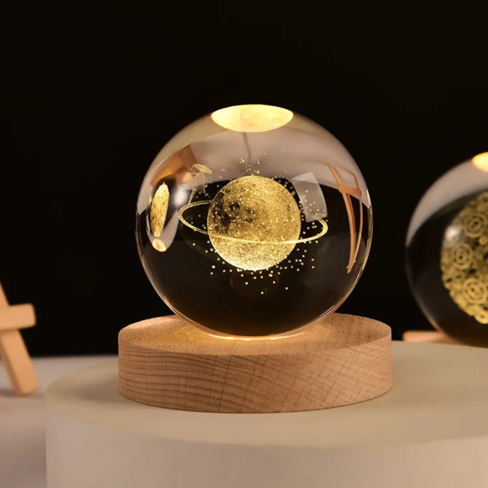 Cosmic Glow – 3D-Engraved Universe Lamp with Soothing Light – Eco-Friendly Home Decor for Relaxation 5