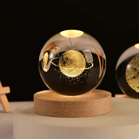 Cosmic Glow – 3D-Engraved Universe Lamp with Soothing Light – Eco-Friendly Home Decor for Relaxation 5