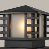Elegance LED Landscape Lamppost - Classic Iron Design for Outdoor Illumination 13