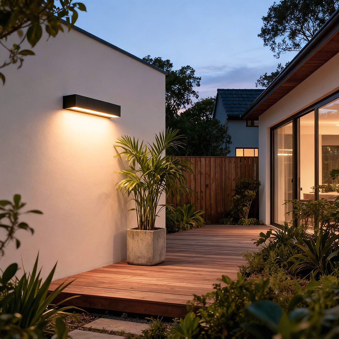 PorchSea | Outdoor Wall Light with Flexible Sizing & Dual Lighting Options for Stylish Illumination 1