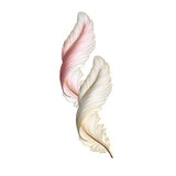 Feather Glow Wall Lamp - Backlit Feather Art with Remote Control for Cozy Ambiance 11
