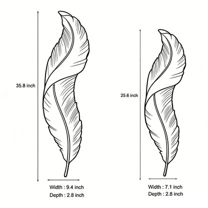 Feather Wall Light - Modern Resin Wall Sconce with Dimmable LED & Three Color Options for Artistic Ambiance 15