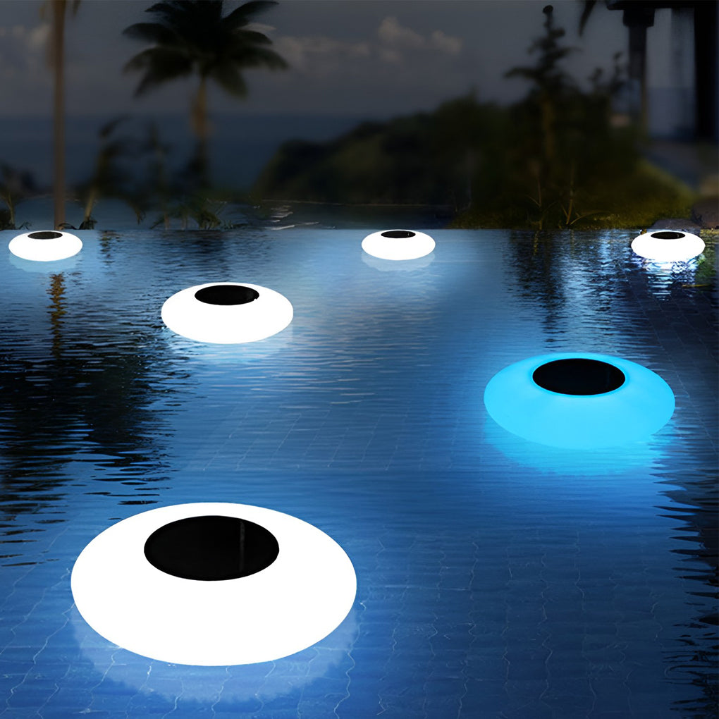 Solar Floating Pond Lamp - RGB LED Light with Remote Control for Dynamic Outdoor Ambiance 1
