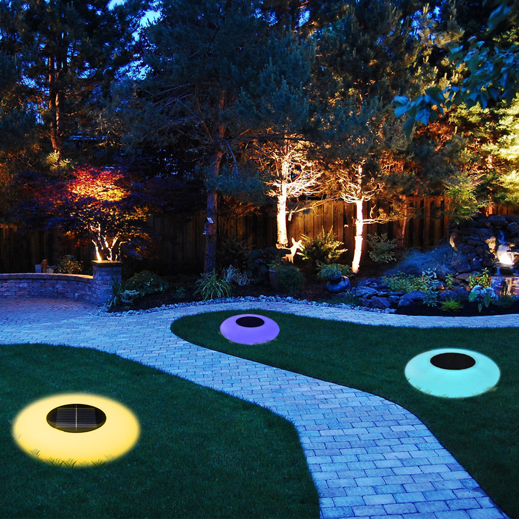 Solar Floating Pond Lamp - RGB LED Light with Remote Control for Dynamic Outdoor Ambiance 3