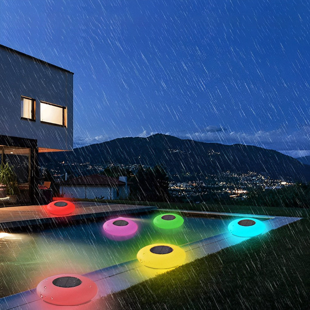 Solar Floating Pond Lamp - RGB LED Light with Remote Control for Dynamic Outdoor Ambiance 5