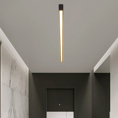Minimalist LED Ceiling Light - Remote Dimming & Adjustable Length for Versatile Indoor Illumination 8