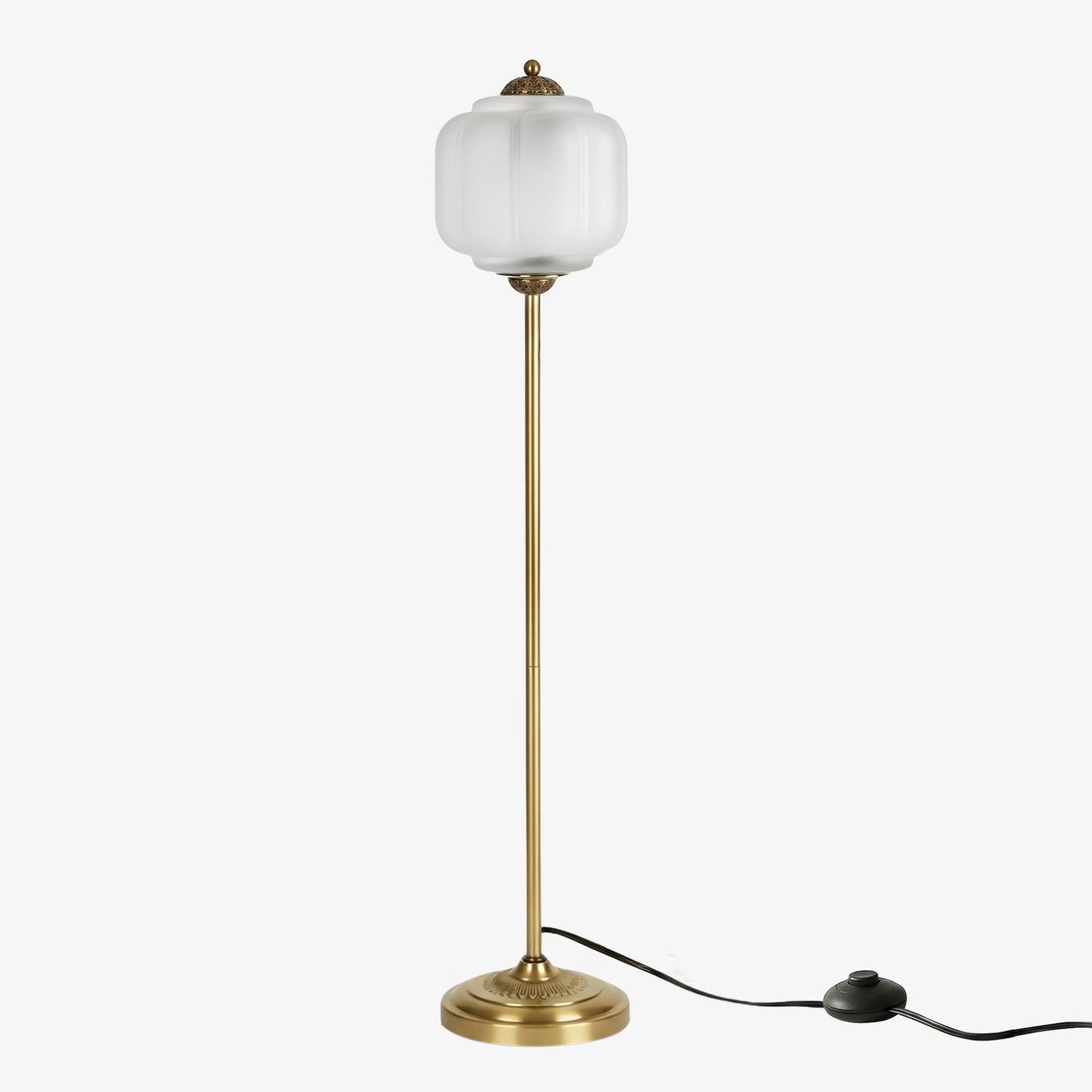 Eloise Collection | Floor Lamp with Unique Retro Glass Design - Stylish Lighting for Living Rooms 12