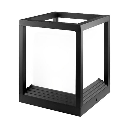 Sleek Garden Pedestal Lights - Waterproof LED Lighting with Dual Power Options for Modern Outdoor Spaces 6