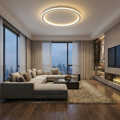 Veyra Minimal Halo Ceiling Light