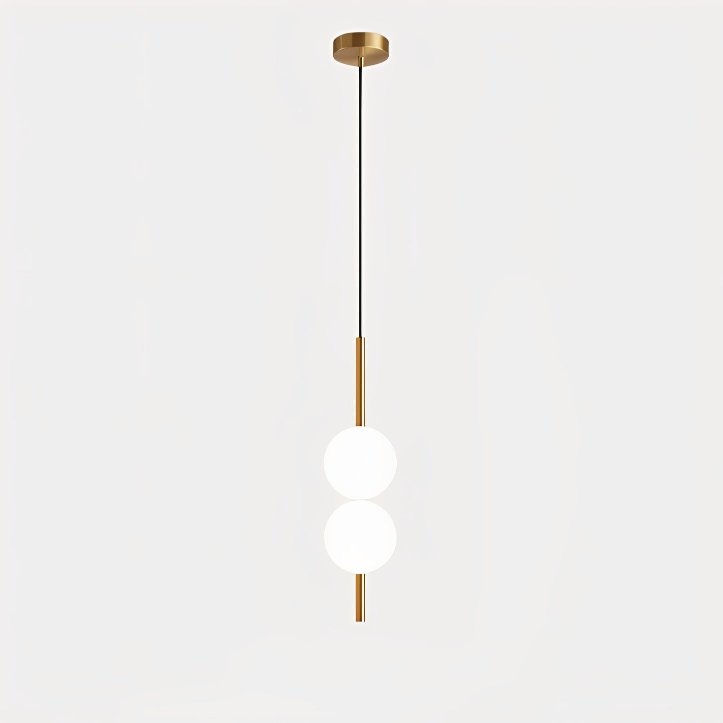 Elegant Glass Pendant Light – Adjustable Chain for Modern Kitchen Lighting 2