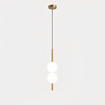 Elegant Glass Pendant Light – Adjustable Chain for Modern Kitchen Lighting 2