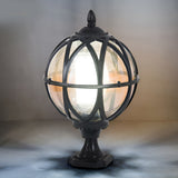 Elegant Globe Outdoor Lamp with Waterproof Design & E27 Socket – Stylish Garden Lights for Courtyard and Pathway Illumination 8
