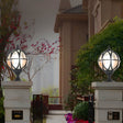 Elegant Globe Outdoor Lamp with Waterproof Design & E27 Socket – Stylish Garden Lights for Courtyard and Pathway Illumination 2