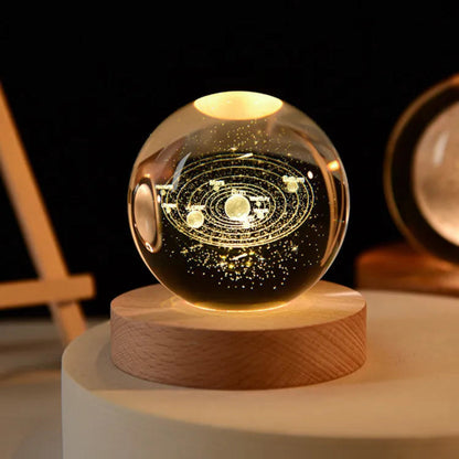 Cosmic Glow – 3D-Engraved Universe Lamp with Soothing Light – Eco-Friendly Home Decor for Relaxation 4