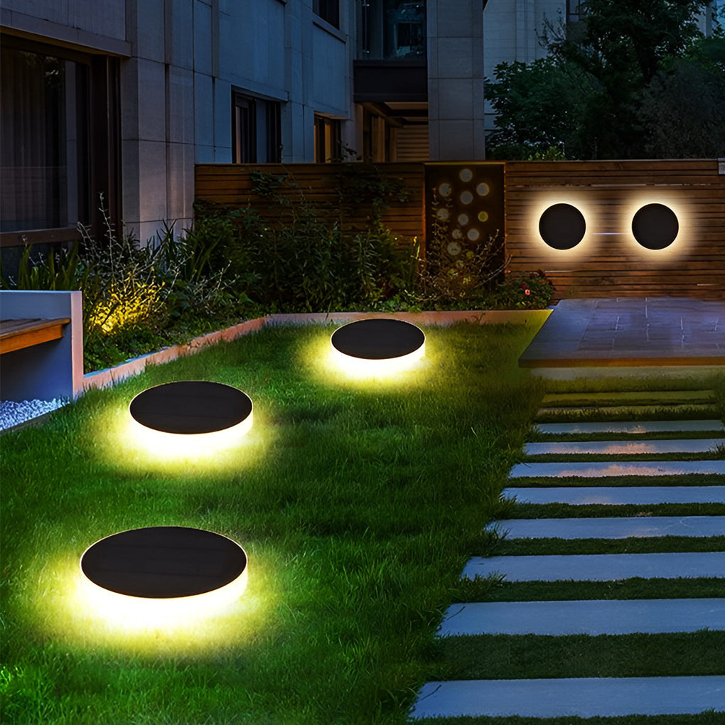 Elegant Ground Solar Lights - LED Landscape Lighting for Pathways & Patios 3
