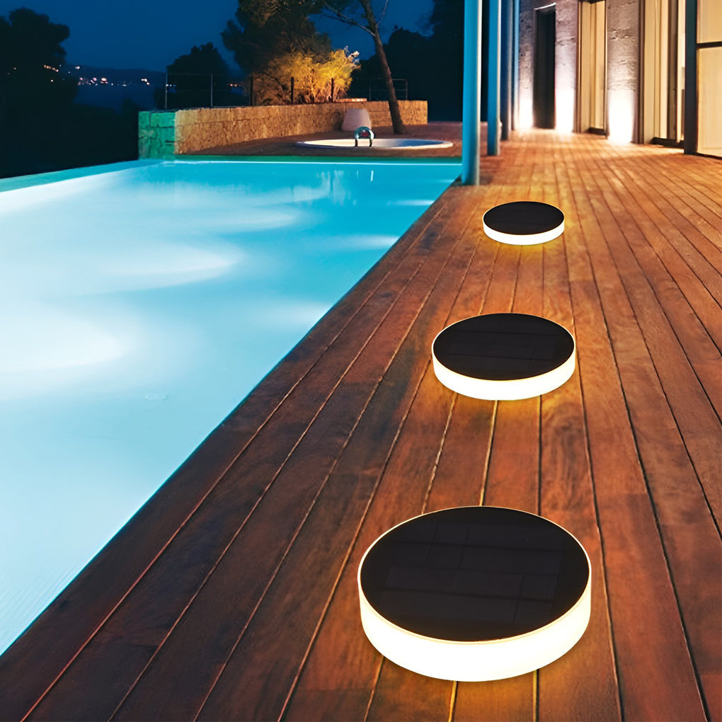 Elegant Ground Solar Lights - LED Landscape Lighting for Pathways & Patios 1