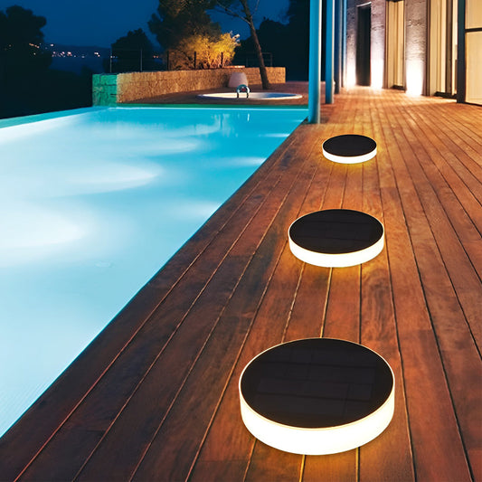 Elegant Ground Solar Lights - LED Landscape Lighting for Pathways & Patios 1