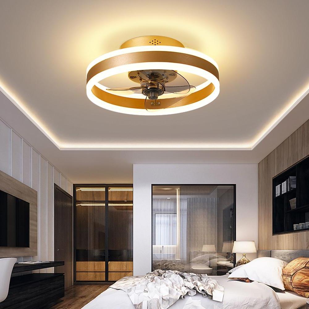 Cylindra Dimmable LED Ceiling Fan - Modern 41 cm Design with Light for Stylish Comfort 3
