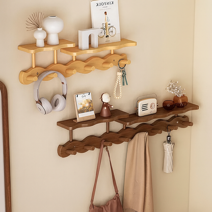 Hinora Wall Mounted Shelf Rack