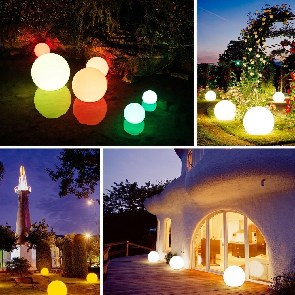 Versatile LED Table Lamp - Cordless & Dimmable with 16 Changeable Colors for Indoor/Outdoor Ambiance 7