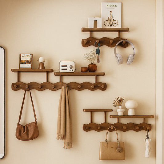 Hinora Wall Mounted Shelf Rack