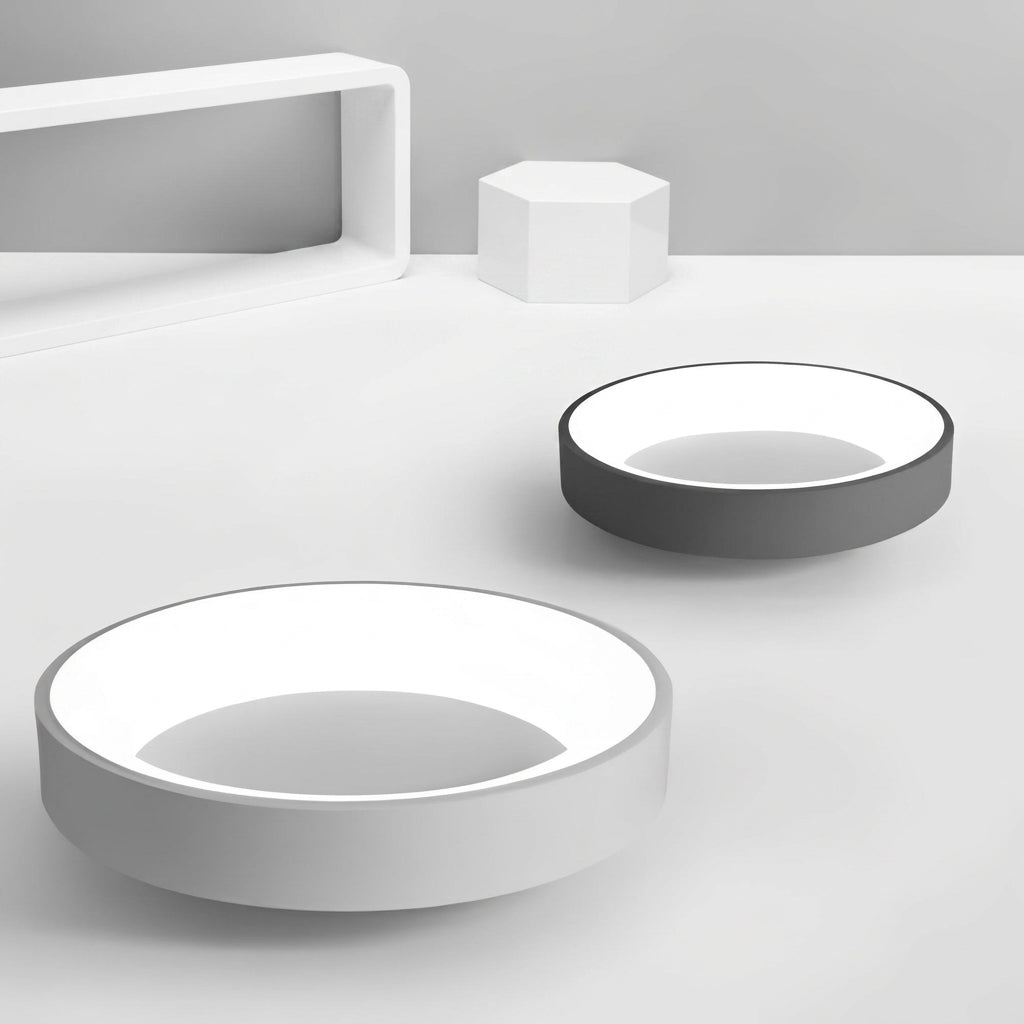 Nordic Round LED Ceiling Light – Remote Control & Energy-Efficient Design for Modern Spaces 6