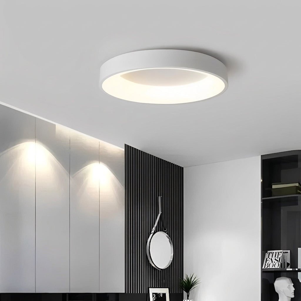Nordic Round LED Ceiling Light – Remote Control & Energy-Efficient Design for Modern Spaces 7