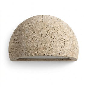 Wabi-Sabi Stone Wall Sconce