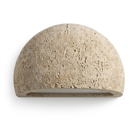 Wabi-Sabi Stone Wall Sconce