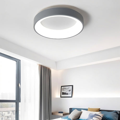 Nordic Round LED Ceiling Light – Remote Control & Energy-Efficient Design for Modern Spaces 3