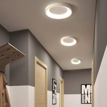 Nordic Round LED Ceiling Light – Remote Control & Energy-Efficient Design for Modern Spaces 9