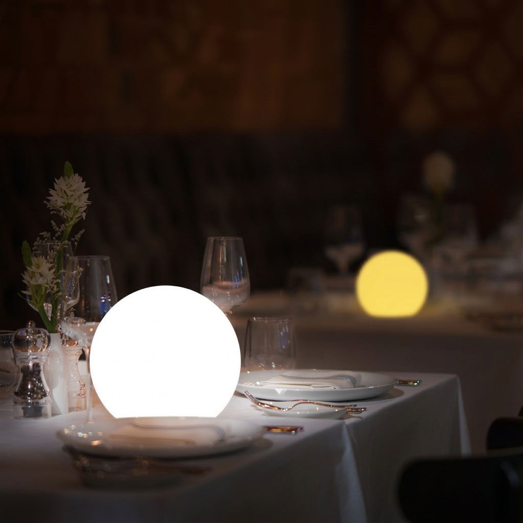 Versatile LED Table Lamp - Cordless & Dimmable with 16 Changeable Colors for Indoor/Outdoor Ambiance 2