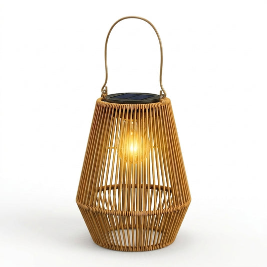BambuGlow Solar Outdoor Lamp