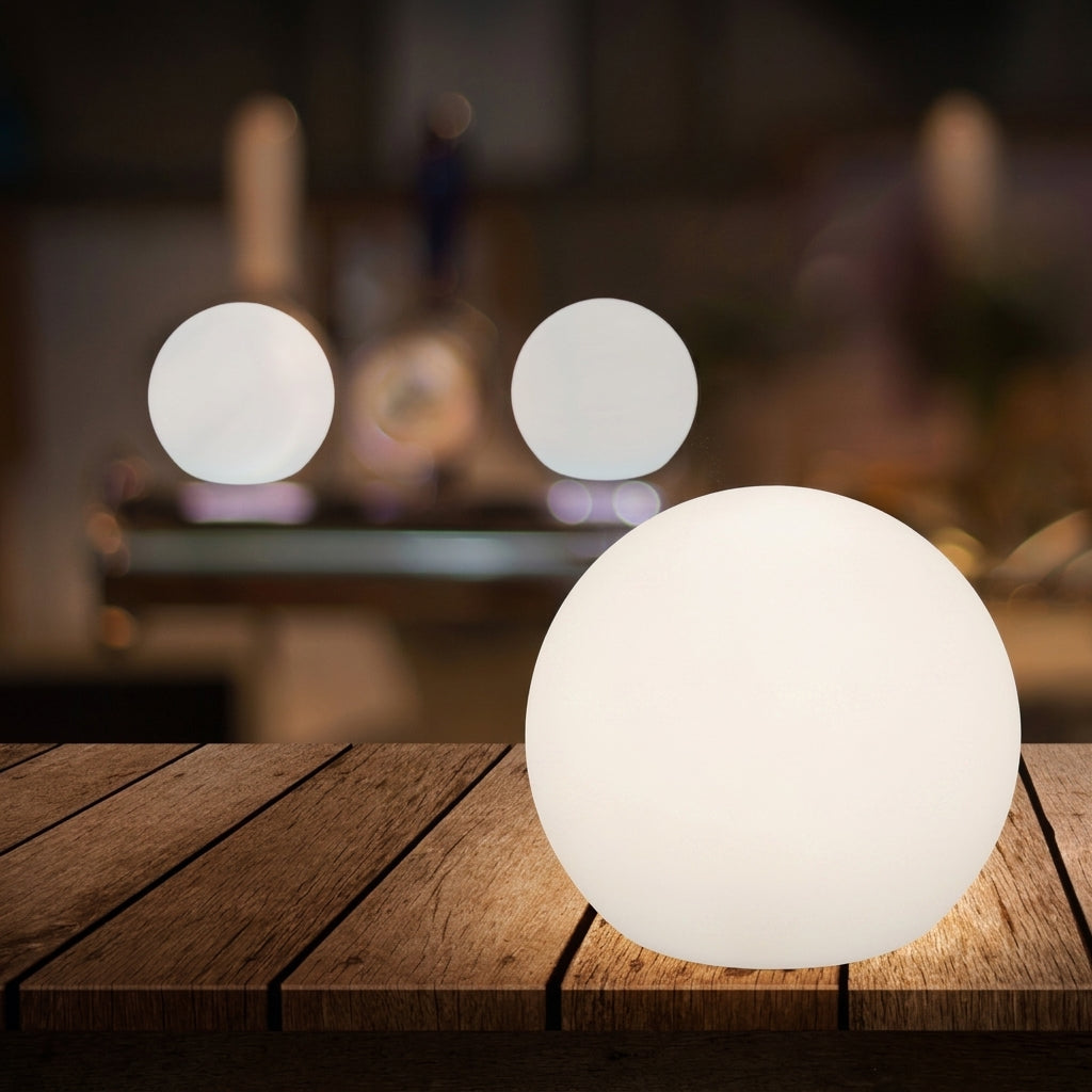 Versatile LED Table Lamp - Cordless & Dimmable with 16 Changeable Colors for Indoor/Outdoor Ambiance 1
