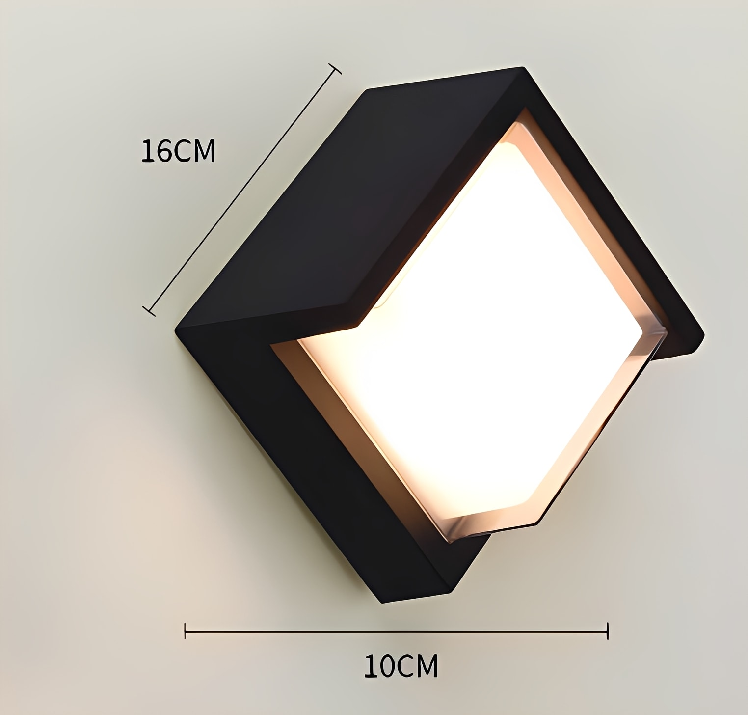 Quadra | Square LED Light Fixture with Modern Design – Versatile Mounting for Stylish Interiors 5
