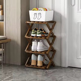 Elara Wooden Shoe Organizer